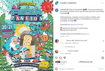 La Feria Panetón en FILO