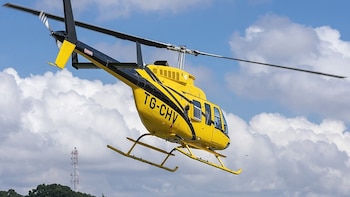 Se desplomó un helicóptero Long Ranger en Guatemala y el piloto salió ileso