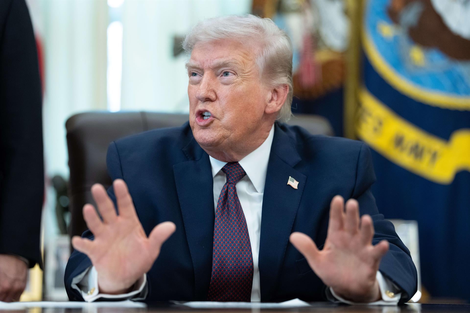 El presidente de EEUU, Donald Trump