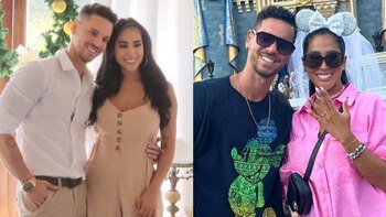 Melissa Paredes y Anthony Aranda