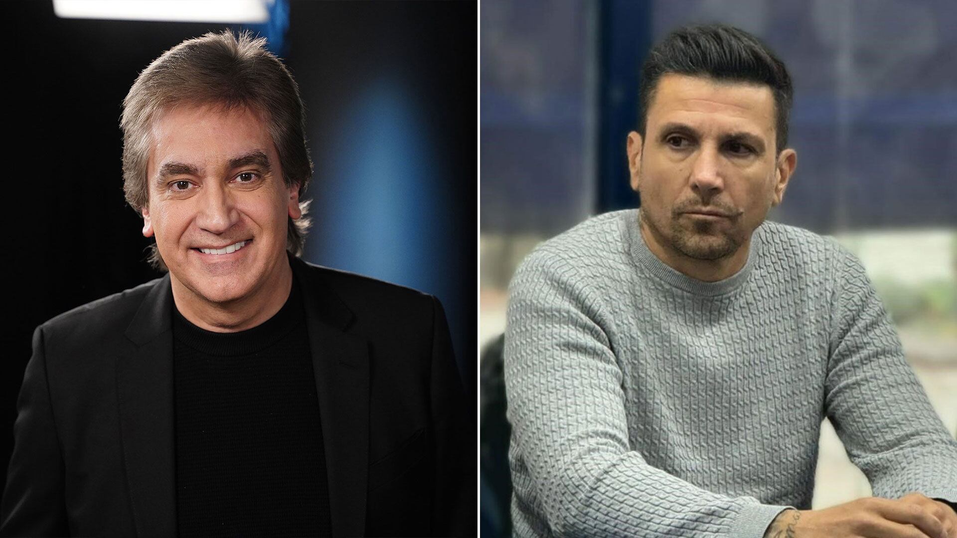 Dante Gebel y el sindicalista Juan Pablo Brey