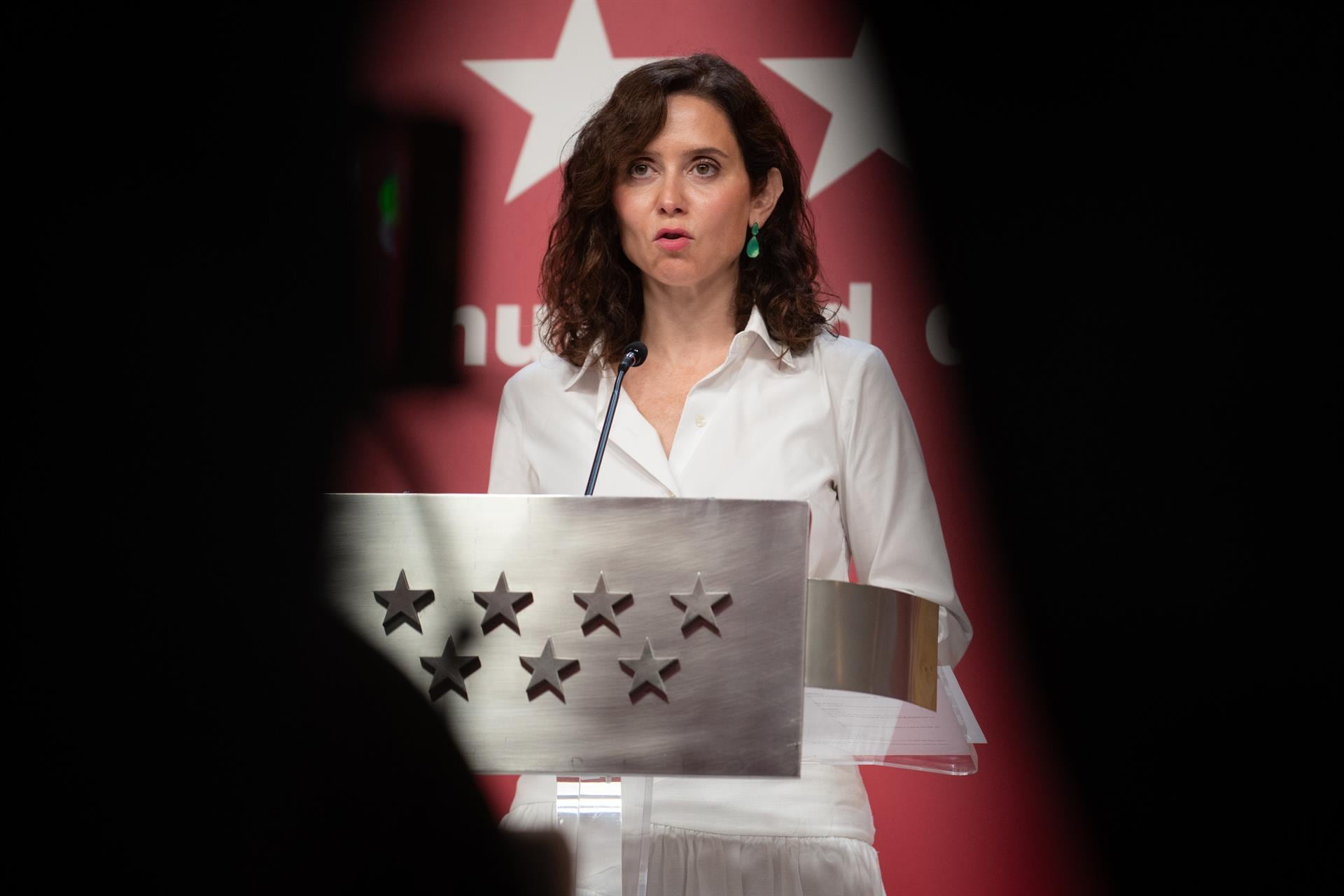 Isabel Díaz Ayuso, presidenta de la Comunidad de Madrid.