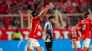 El luminoso Matías Succar se hizo grande con un hat-trick inolvidable contra Botafogo. - Crédito: Cienciano