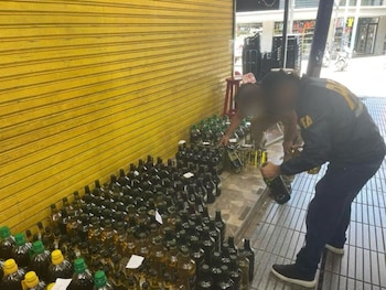 La red de distribución involucraba