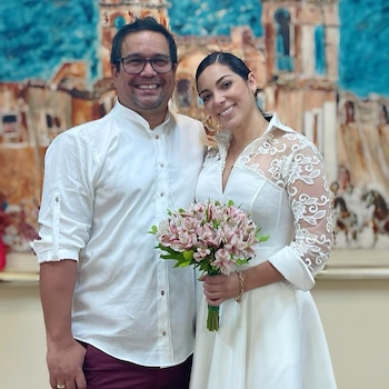 Sandro Ventura junto a su