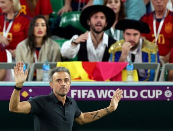 Luis Enrique dirigió 48 partidos