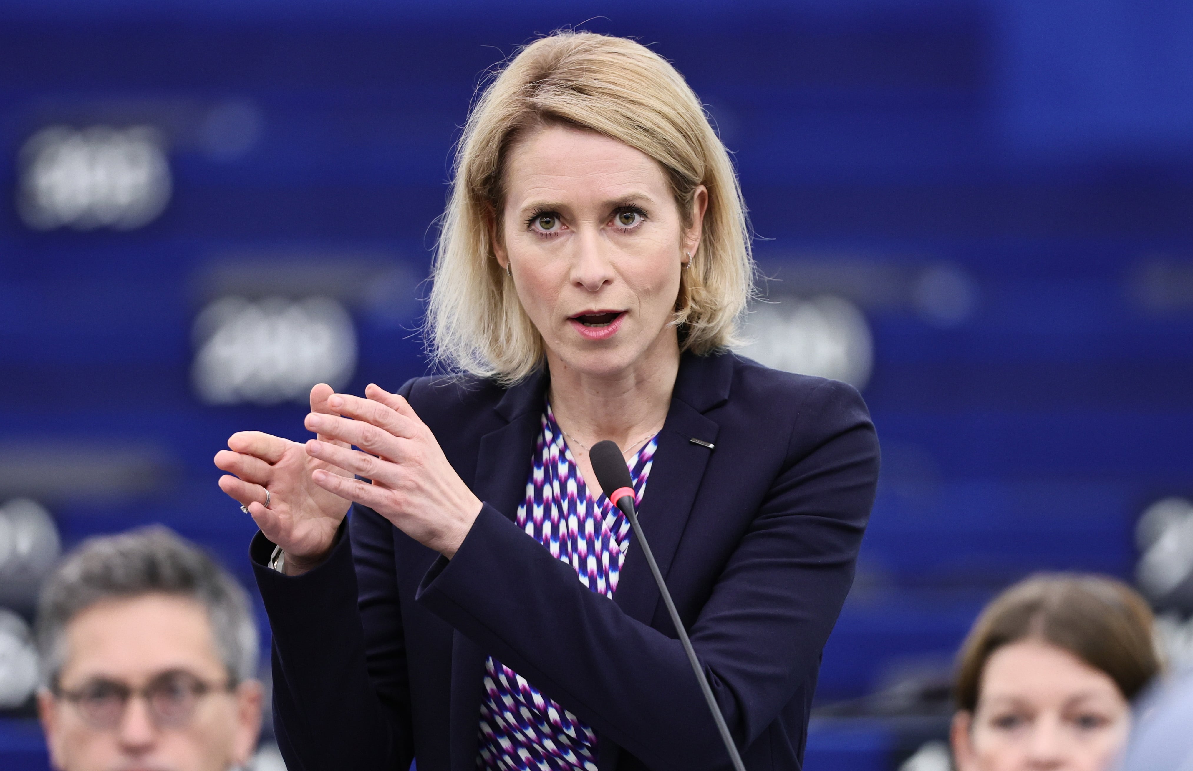 La Alta Representante de la Unión Europea para Asuntos Exteriores y Política de Seguridad, Kaja Kallas (EFE/EPA/RONALD WITTEK)
