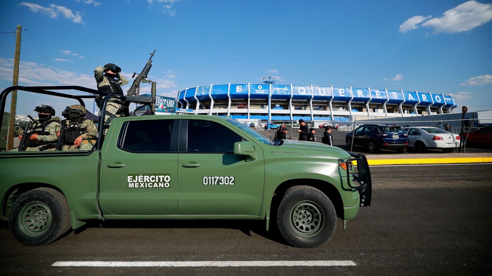 México vs Islandia: rinden homenaje a elementos de las fuerzas armadas que murieron en operativo contra El Mencho