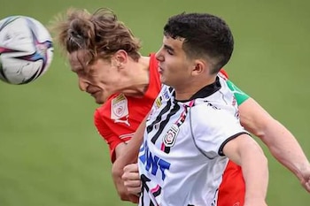 El joven delantero paseó su