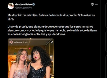 Gustavo Petro - crédito @petrogustavo/X