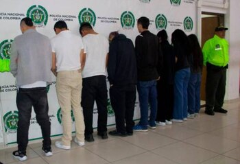 Fueron capturados 10 presuntos integrantes