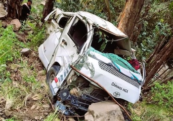 El accidente de tránsito ocurrió