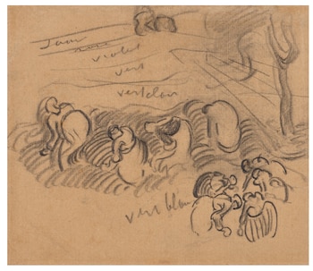 La subasta de Christie’s en París ofrecerá un dibujo doble de Van Gogh avalado por el Museo Van Gogh, inédito desde 1959 y evaluado en hasta 150.000 euros (Christie’s)