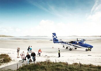 Aeropuerto de Barra, Escocia
