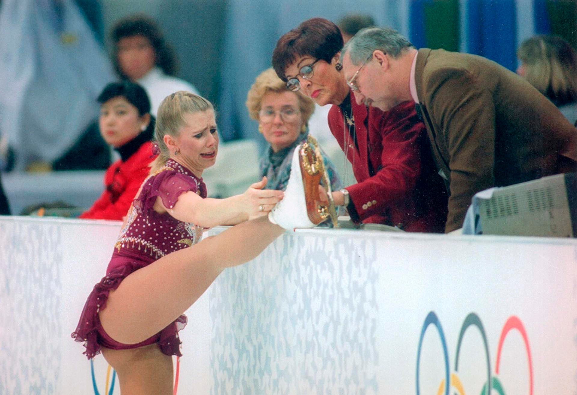 Tonya Harding, en 1994, el año del escándalo
