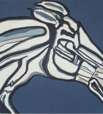 Uno de los caballos que