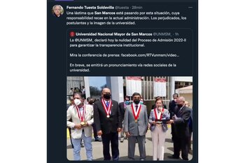 San Marcos: usuarios critican a