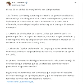 Petro explica las supuestas razones