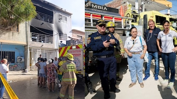 Dos niños y una pastora murieron en un incendio de su vivienda en Santa Marta: la familia se encontraba durmiendo