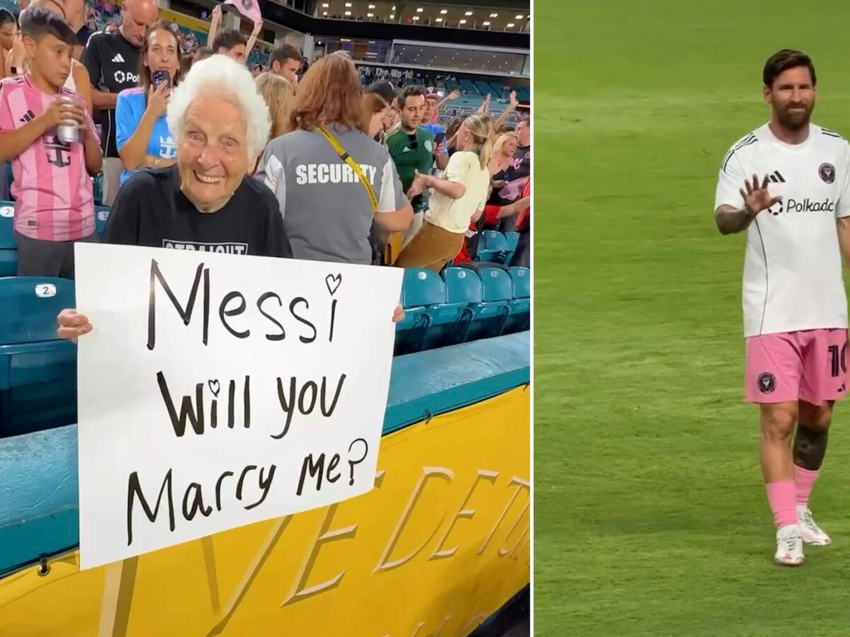 La tierna reacción de Messi ante el romántico mensaje de una abuela de 98 años durante el Mundial de Clubes - Infobae