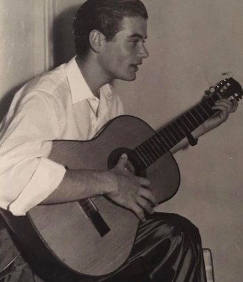 Gino Bogani a sus 18,