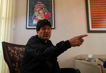 El ex presidente de Bolivia,