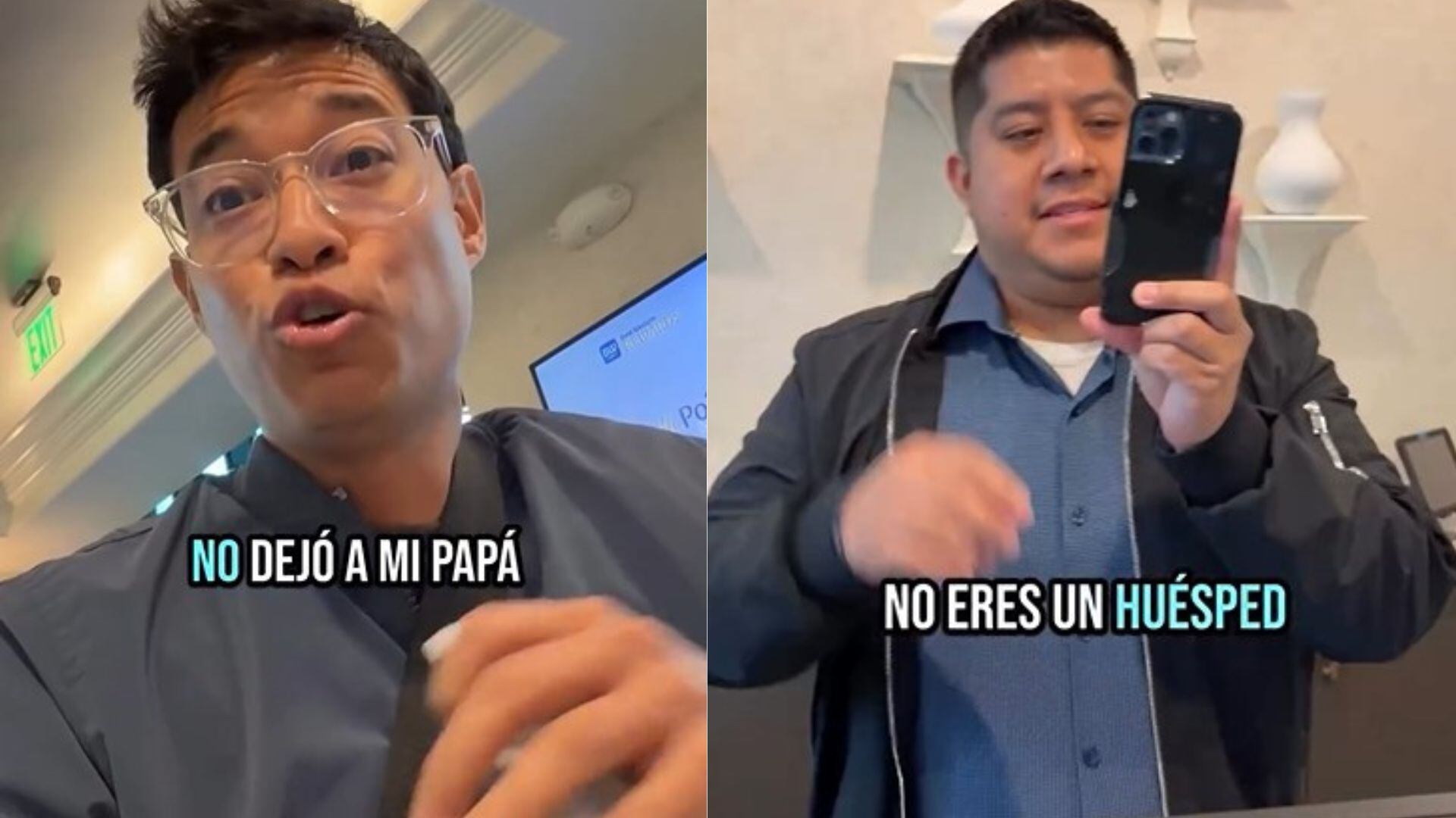 Tony Succar denuncia maltrato a su padre de 71 años en un hotel: no le dejaron usar el baño y le cancelaron la reserva