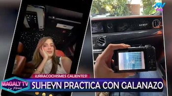 La exmiss Perú comparte imágenes a bordo de una camioneta Rolls-Royce durante su estadía en Estados Unidos.