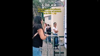 La joven que llegó a