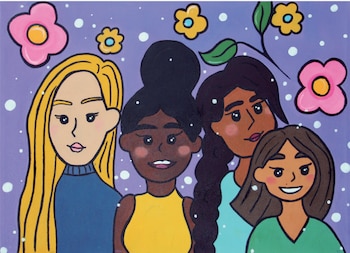 Como ya es tradición en la subasta, tres lotes elaborados por niñas, niños y adolescentes del programa de pintura de la Fundación se exhibirán junto a las obras de artistas consagrados.