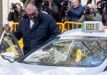 Koldo García a su salida