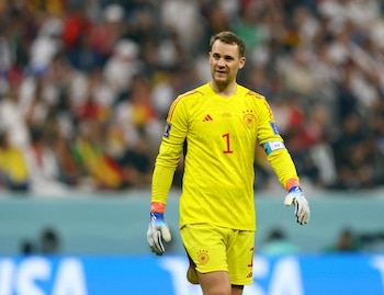 Manuel Neuer durante el partido