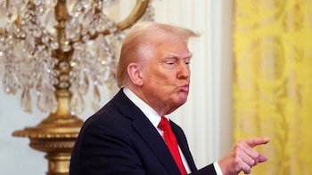 Trump presume de haber diezmado