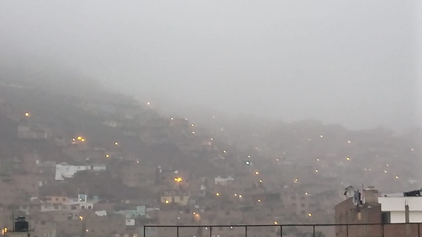 Neblina, humedad y sensación de frío helado en Lima