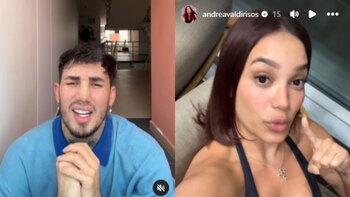 Así iniciaron los encontrones de