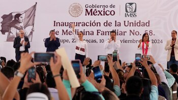 La presidenta de la República, Claudia Sheinbaum, indicó que al terminar su sexenio habrá un sistema de salud único y universal. Foto: Gobierno de México.