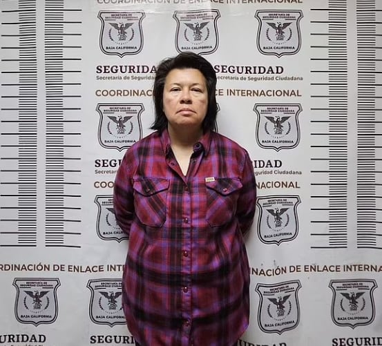 Una mujer con antecedentes por homicidio fue condenada a 36 años a cadena perpetua tras asesinar a su segunda pareja en menos de dos décadas (State Citizen Security Force of Baja California)