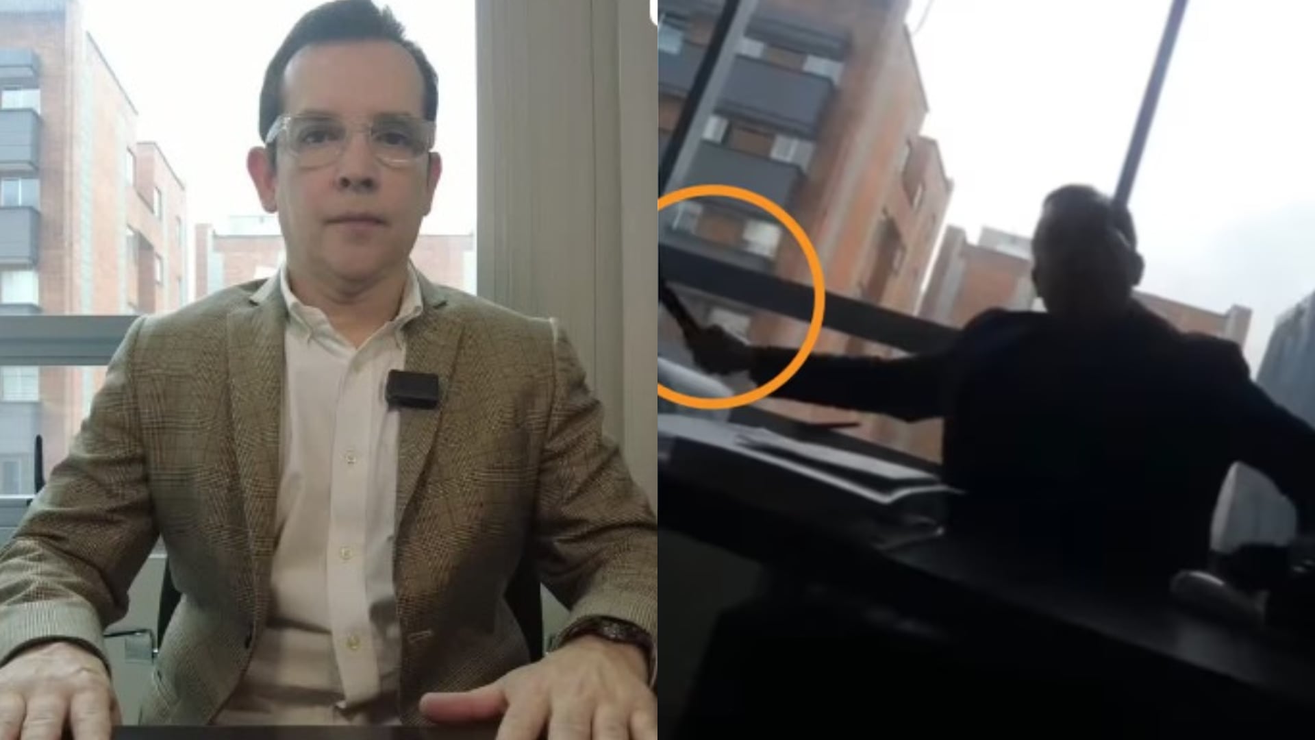 Valdivieso Gelves argumenta que reaccionó en defensa propia y niega otras acusaciones de portar armas - crédito carvaldivieso; colombiaoscura_ / Instagram