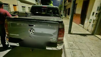 La Volkswagen Amarok fue hallada