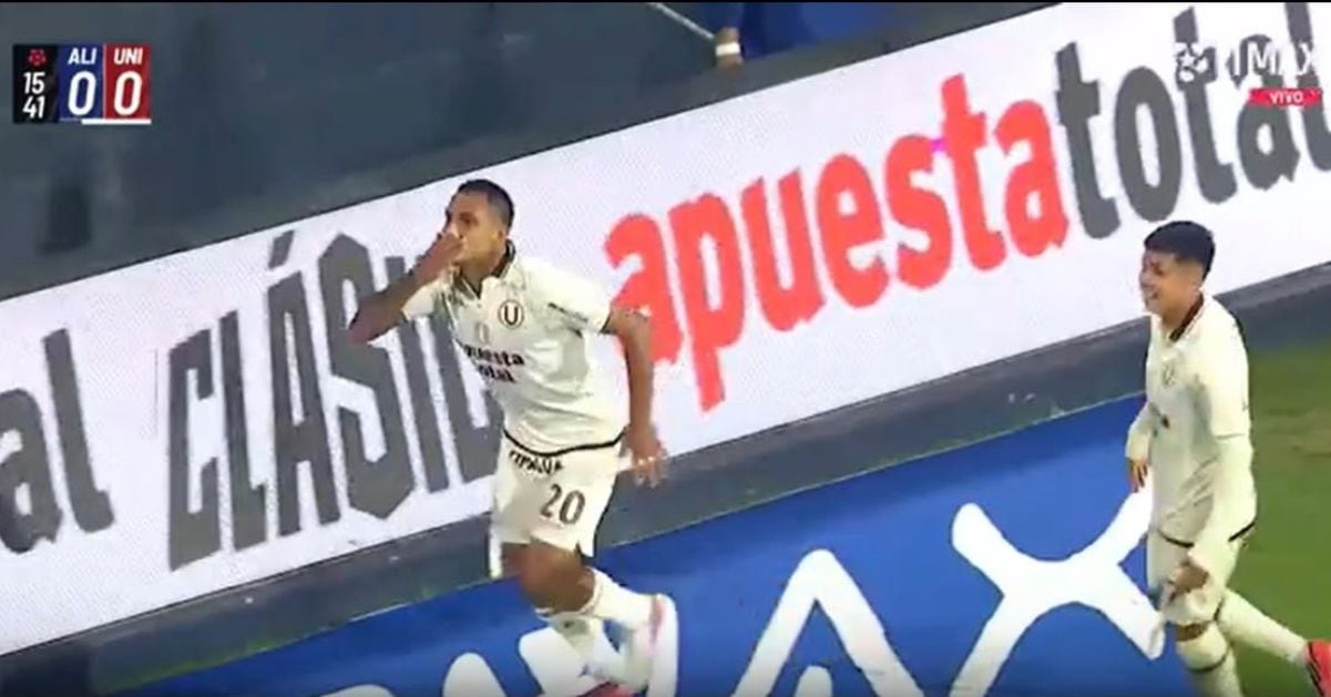 Alex Valera anotó gol para el 1-0 de Universitario vs Alianza Lima por el Torneo Clausura 2026.
