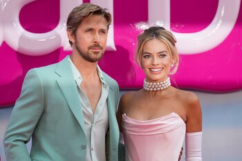 Margot Robbie y Ryan Gosling,