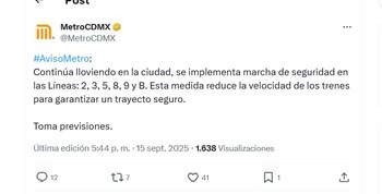 (X/ @MetroCDMX)