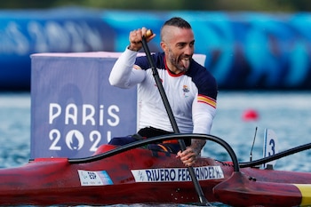 El deportista español Higinio Rivero (REUTERS/Gonzalo Fuentes)