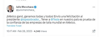 (Twitter: Julio Menchaca)