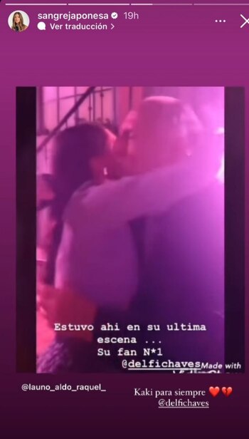 La China Suárez le envió sus condolencias a Delfina Chaves por la muerte de su abuelo, pero no la etiquetó a Paula Chaves