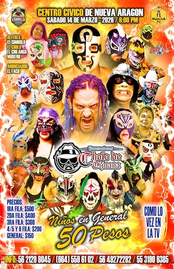 El luchador mexicano fue detenido