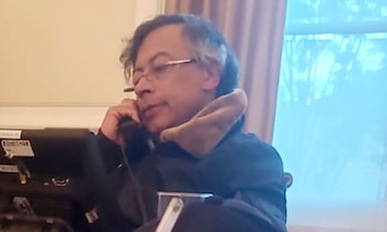 El presidente Gustavo Petro conversó