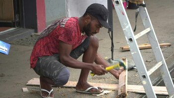 Un poderoso ciclón se intensificó