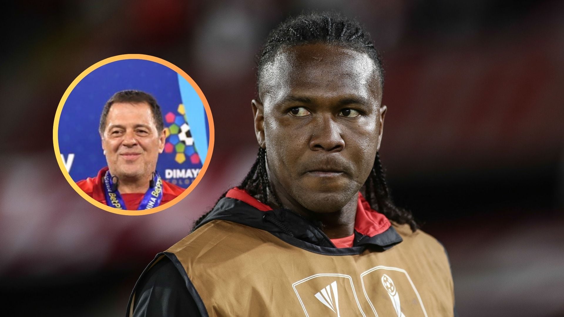 el directivo se refirió al jugador de Independiente Santa Fe- crédito John Paz/Colprensa/ @tulioagomezg/Instagram