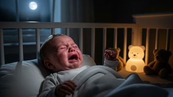 Las razones más frecuentes por las que un bebé se despierta de noche y cómo actuar